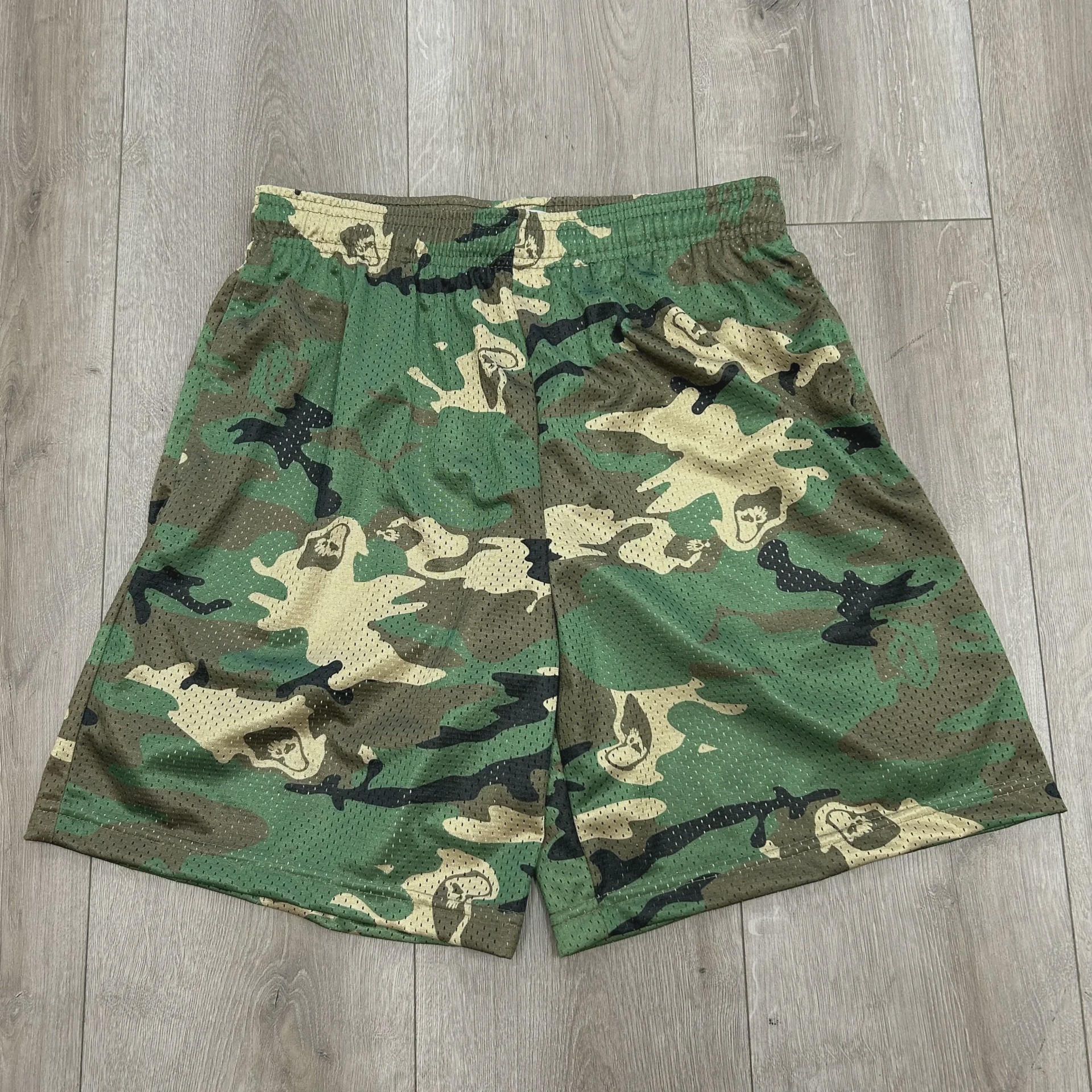 Warren Lotas "Reaper Camo" mesh basketball shorts • Pre-Owned [5707] - photo 1