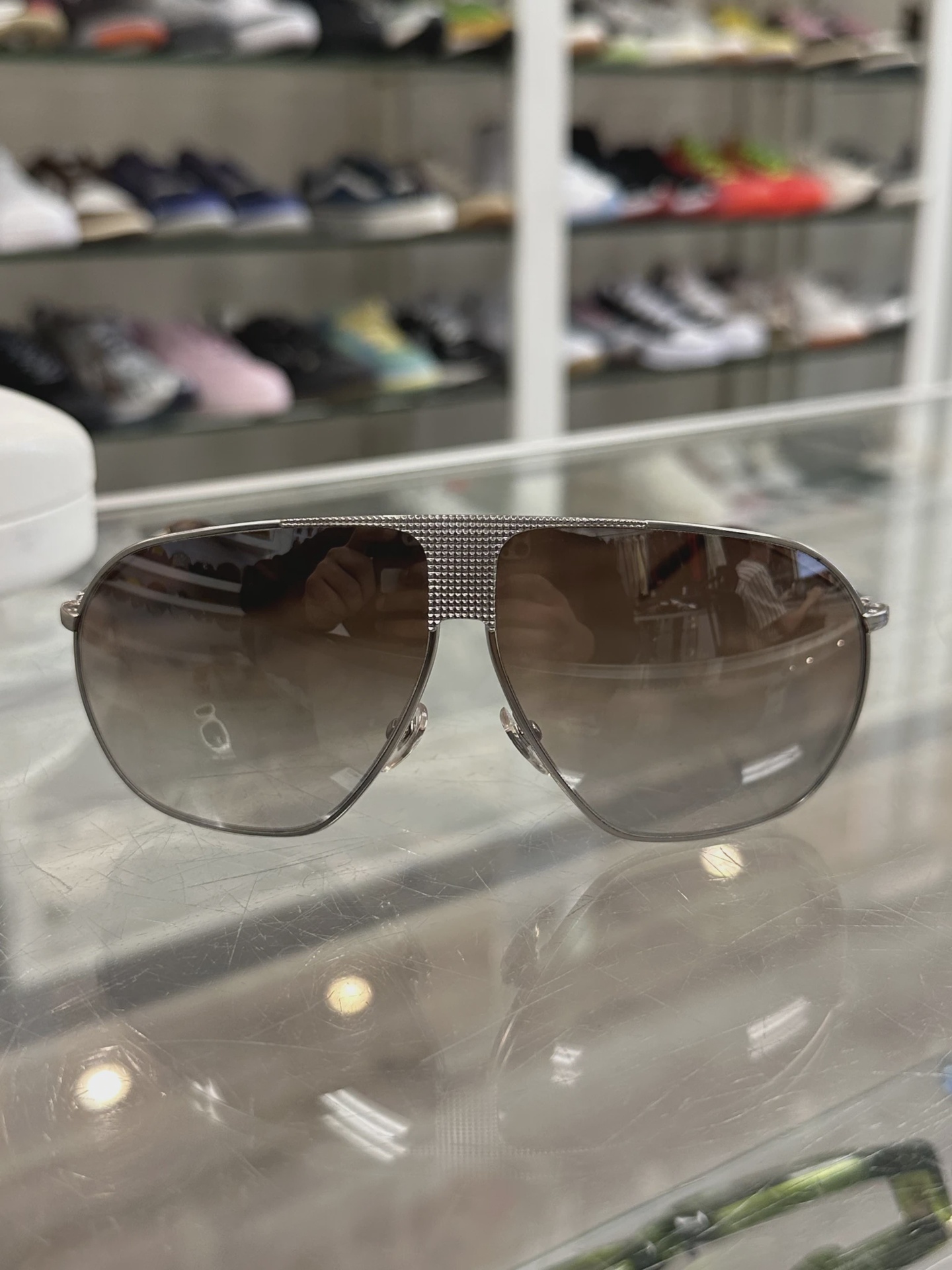 YSL Saint Laurent Pilot Sunglasses • Pre-Owned [4036] 8