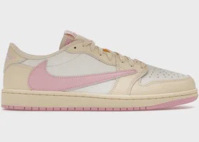 Jordan Air Jordan 1 Retro Low Original SP Travis Scott Shy Pink - Size US M 10.5