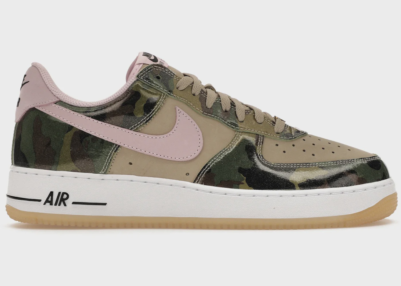 Nike Nike Air Force 1 Low '07 LV8 Patent Camo Pink - Size US M 13
