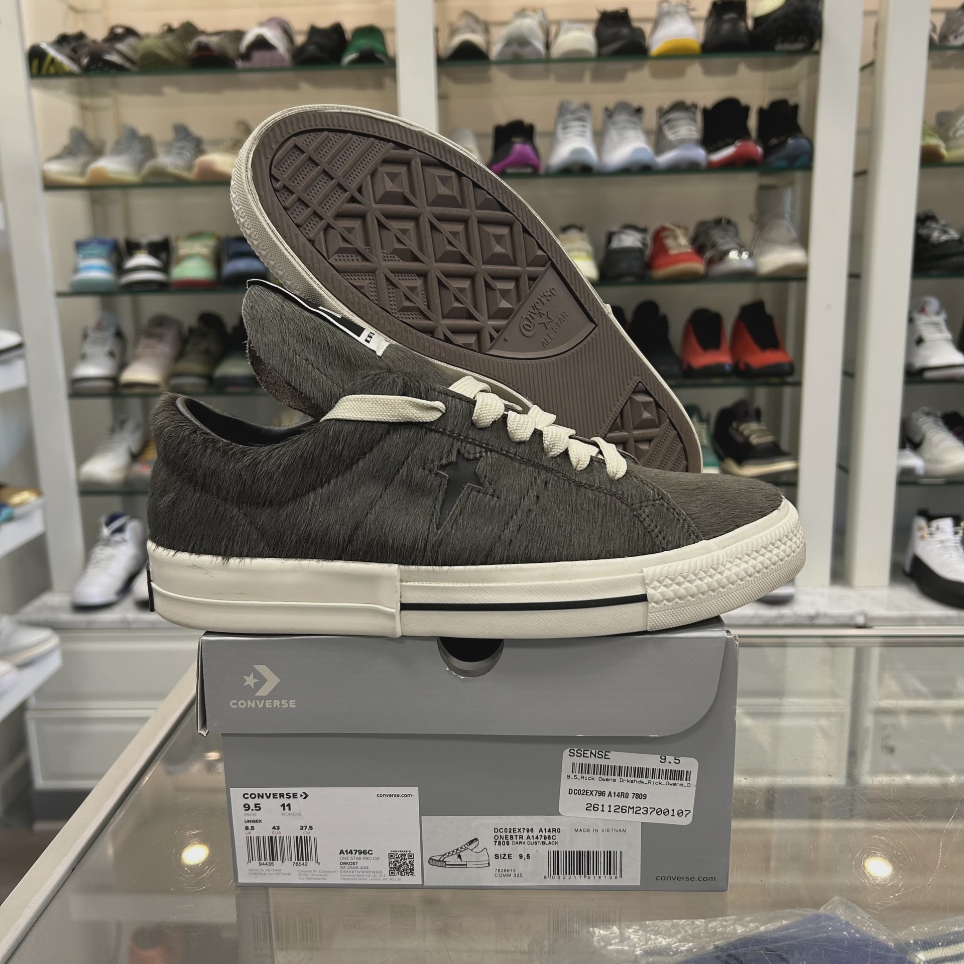 Converse One Star Pro Ox Rick Owens Dust • Pre-Owned [4042]