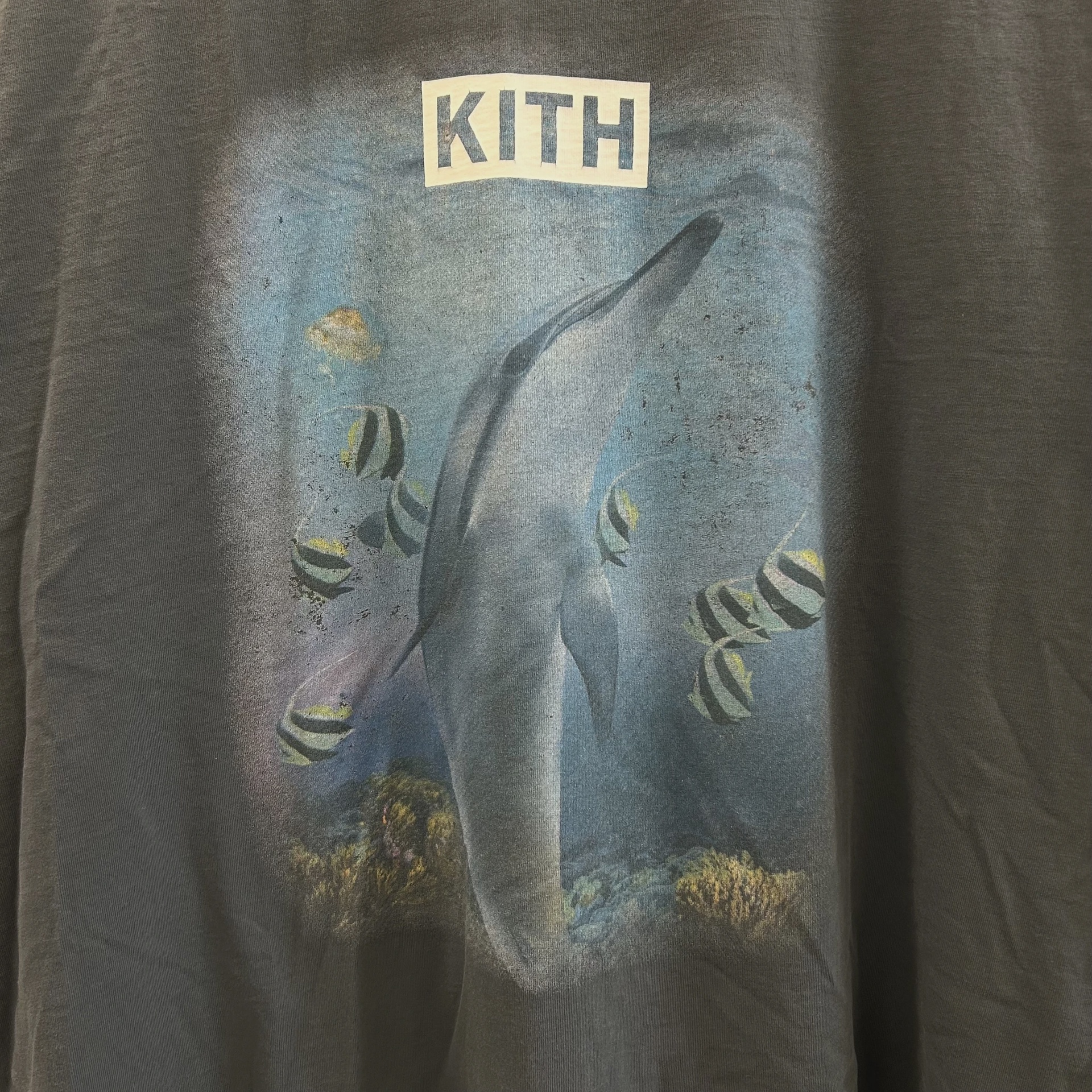 Kith underwater  dolphin tee • Pre-Owned [3221] 4
