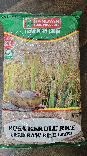 Kandiyan Rosa Kekulu  Rice 5kg