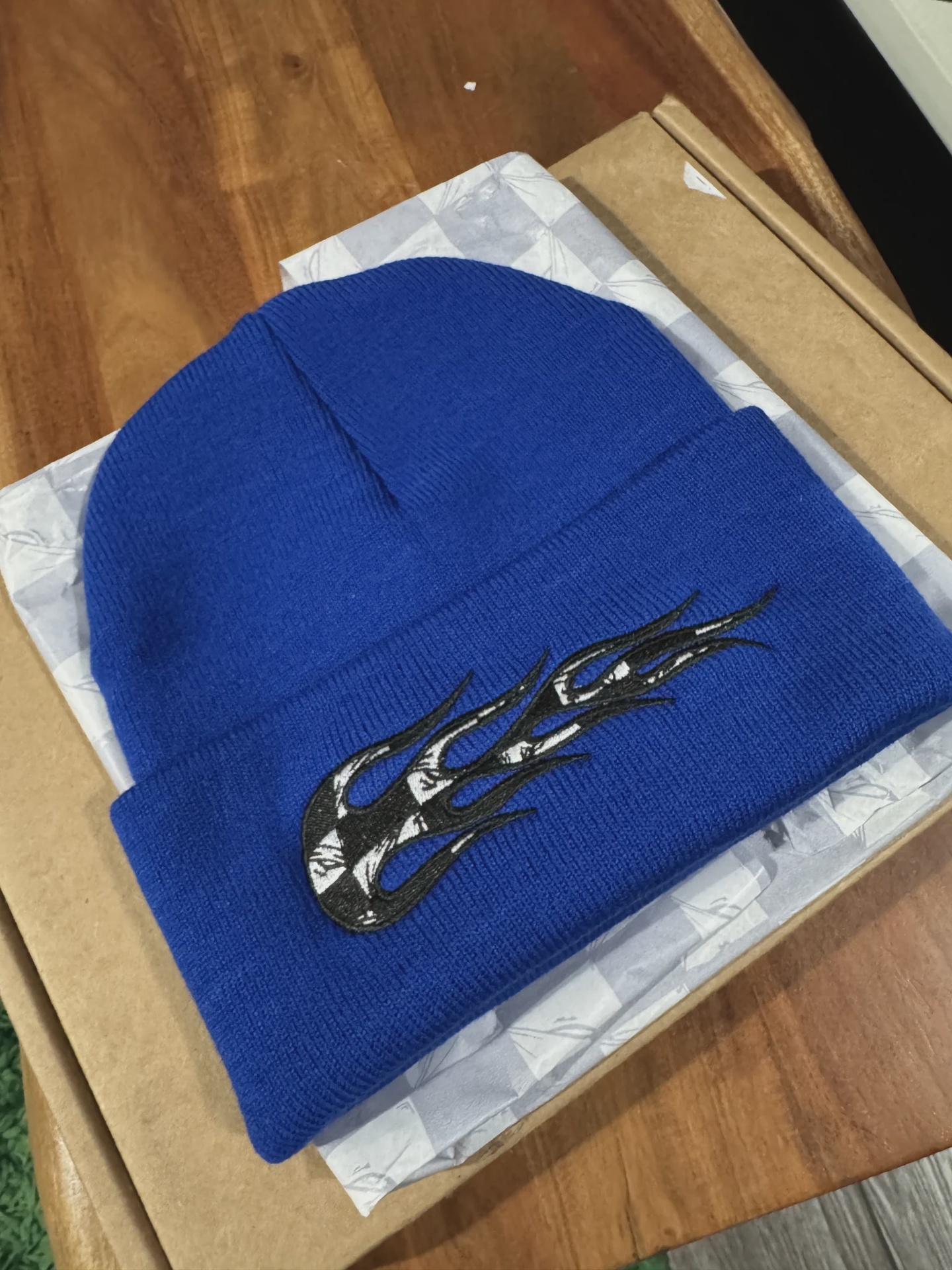 Matty Boy Anti Promo Blue Beanie • Brand New [0343] - photo 1
