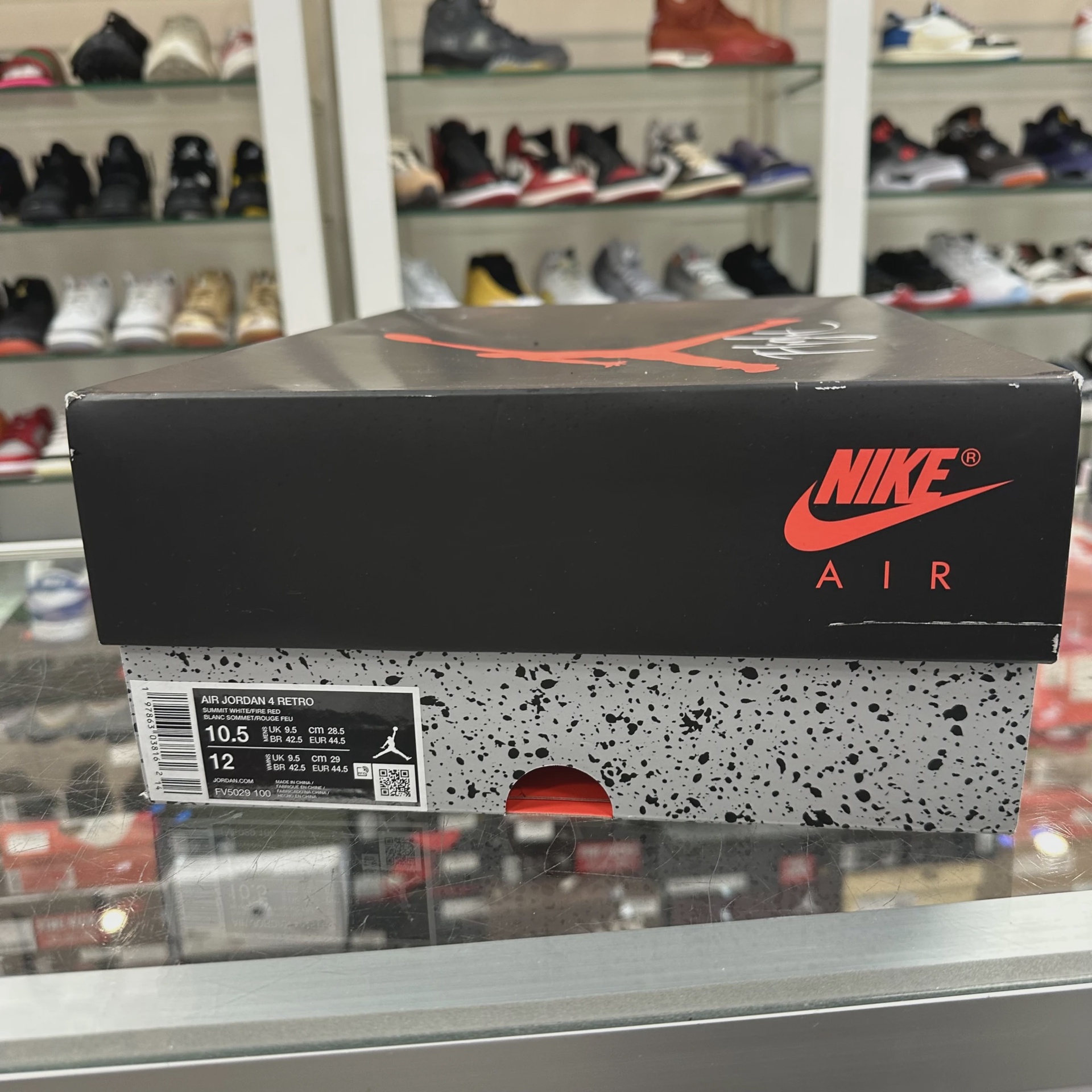 Air Jordan 4 Retro White Cement (2025) • Pre-Owned [7132] - photo 2