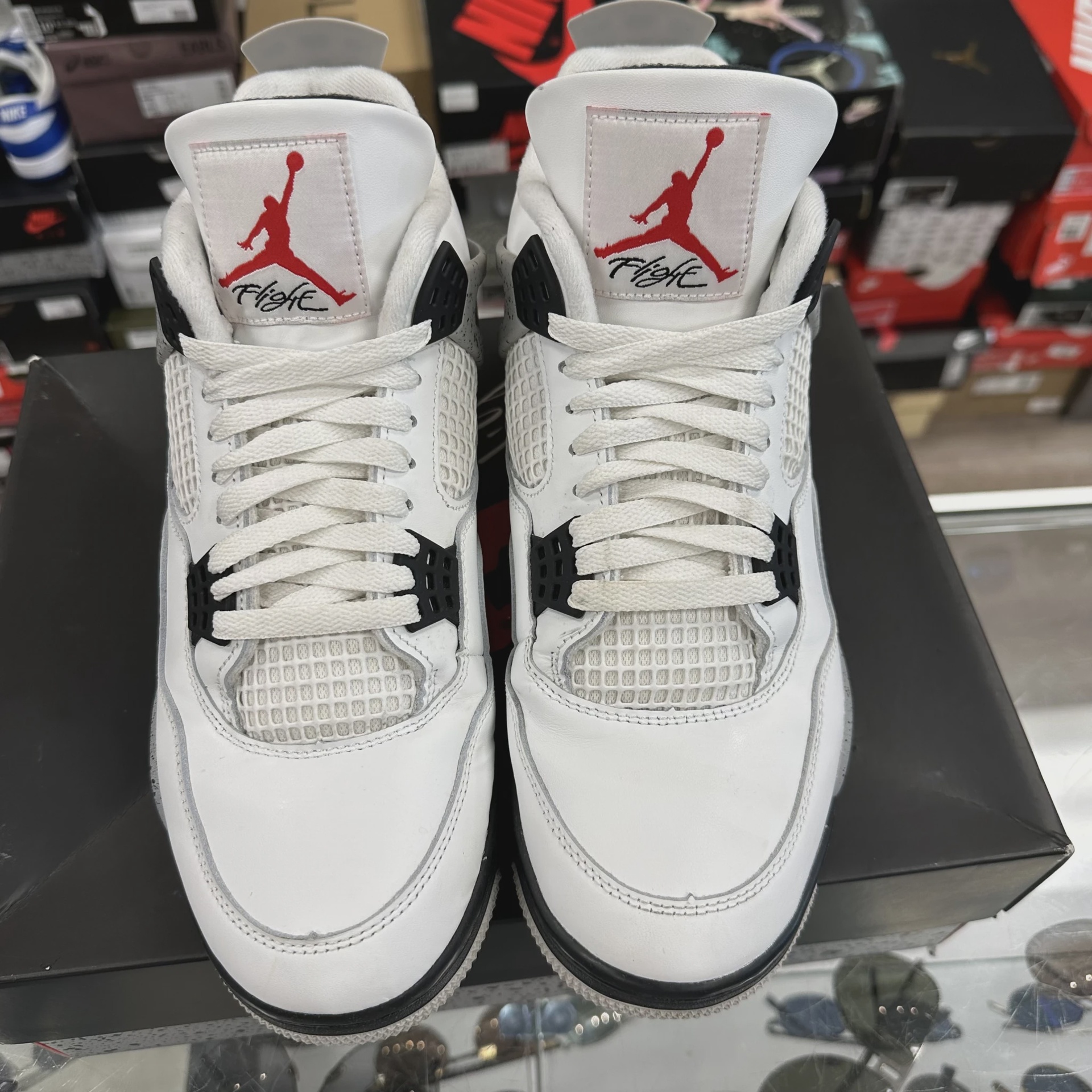 Air Jordan 4 Retro White Cement (2025) • Pre-Owned [7132] - photo 5