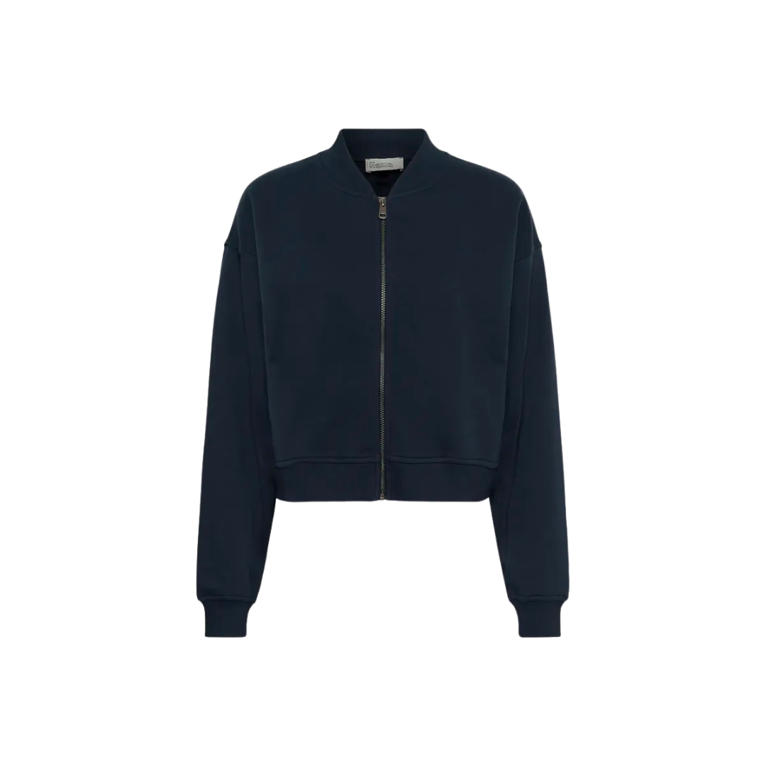 MetaMW Short Sweat Jacket · Dark Sapphire blue — foto 1
