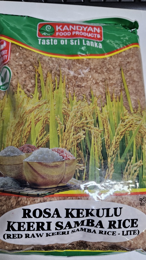 Kandiyan Rosa Kekulu Keeri Rice 1kg