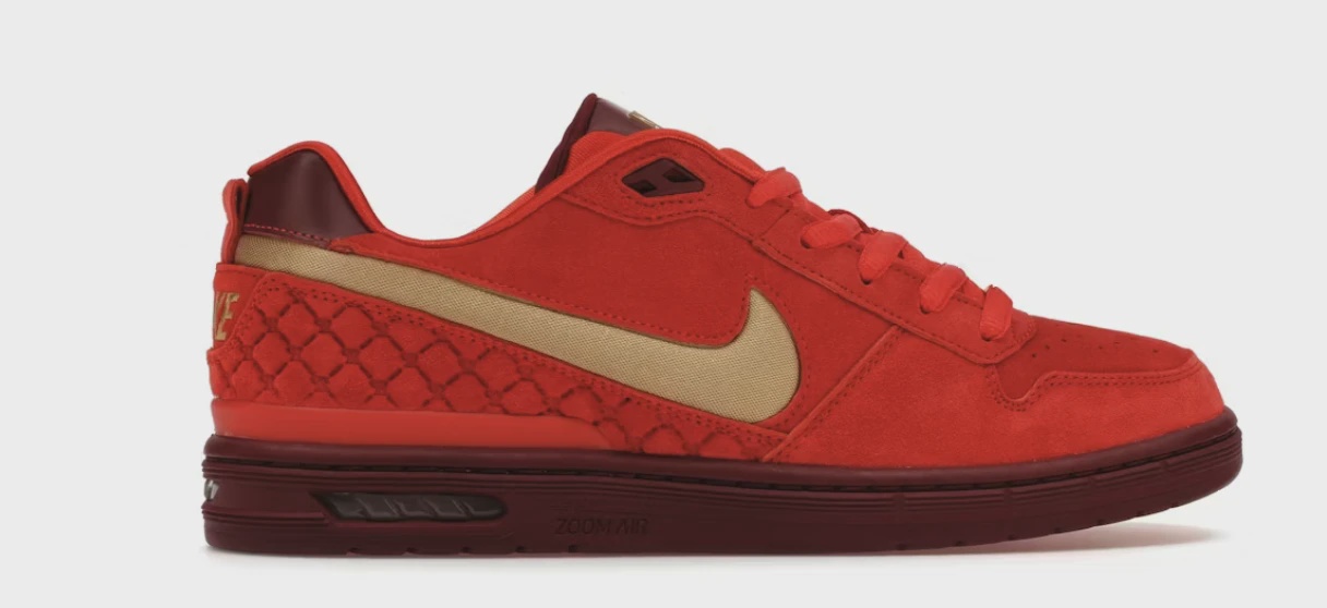 Nike SB Zoom Air Paul Rodriguez 1 Habanero Red All-Star • Brand New [2984]