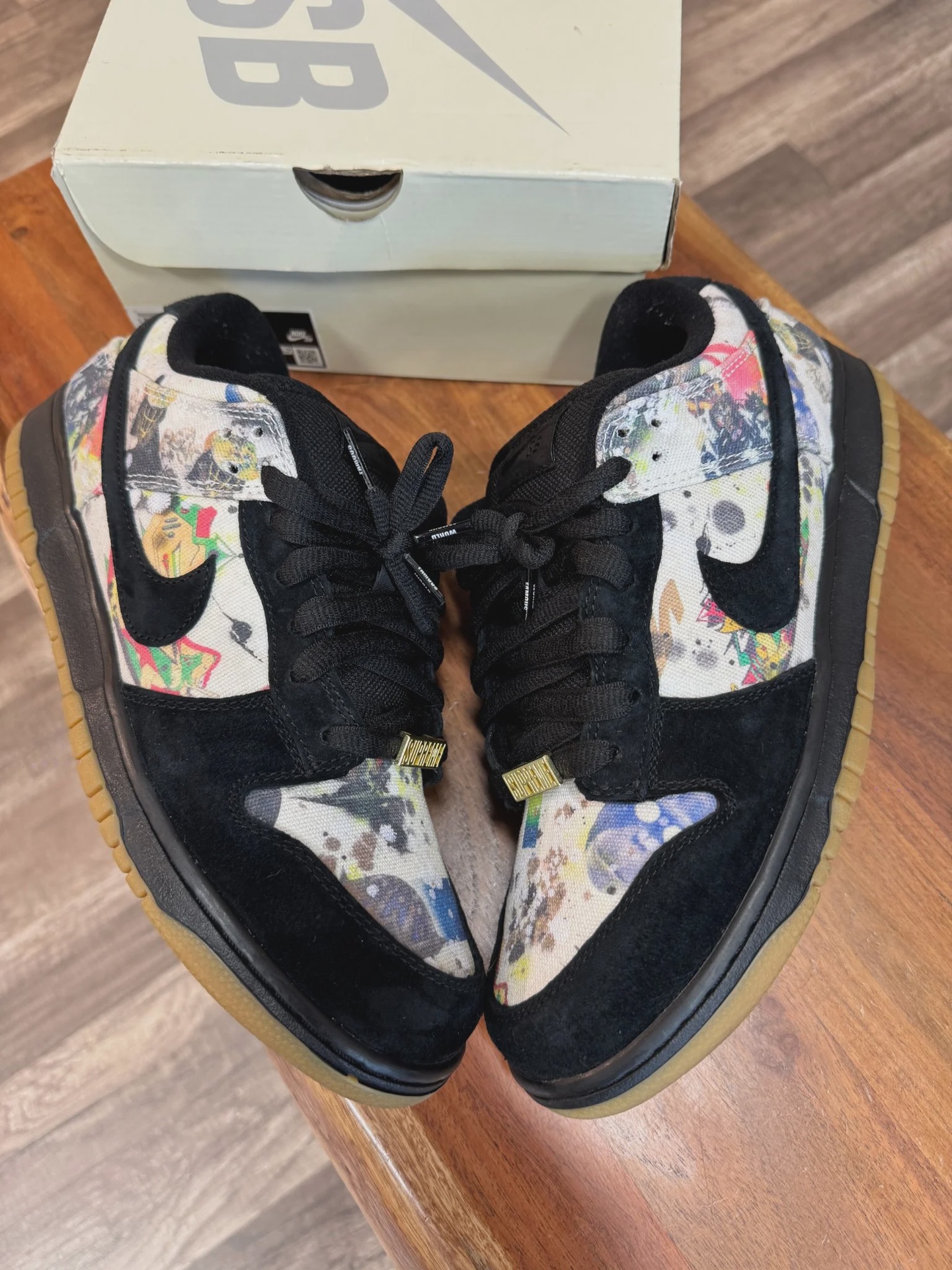 Nike Nike SB Dunk Low Supreme Rammellzee - Size US M 10.5