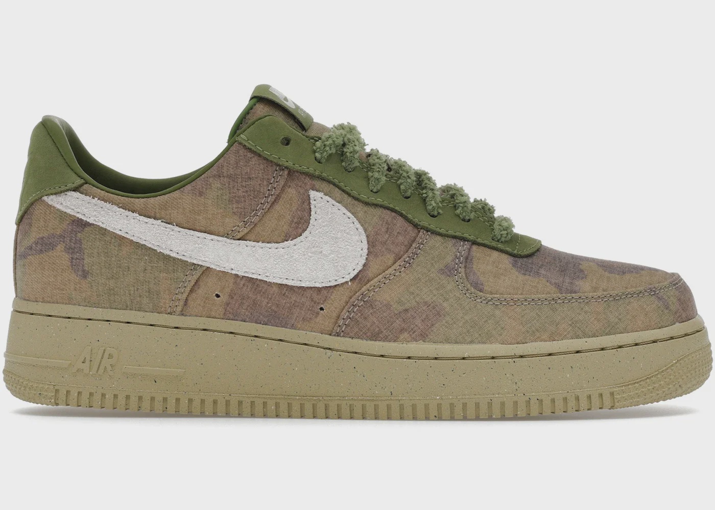 Nike Nike Air Force 1 Low QS Wheatgrass Camo - Size US M 11.5