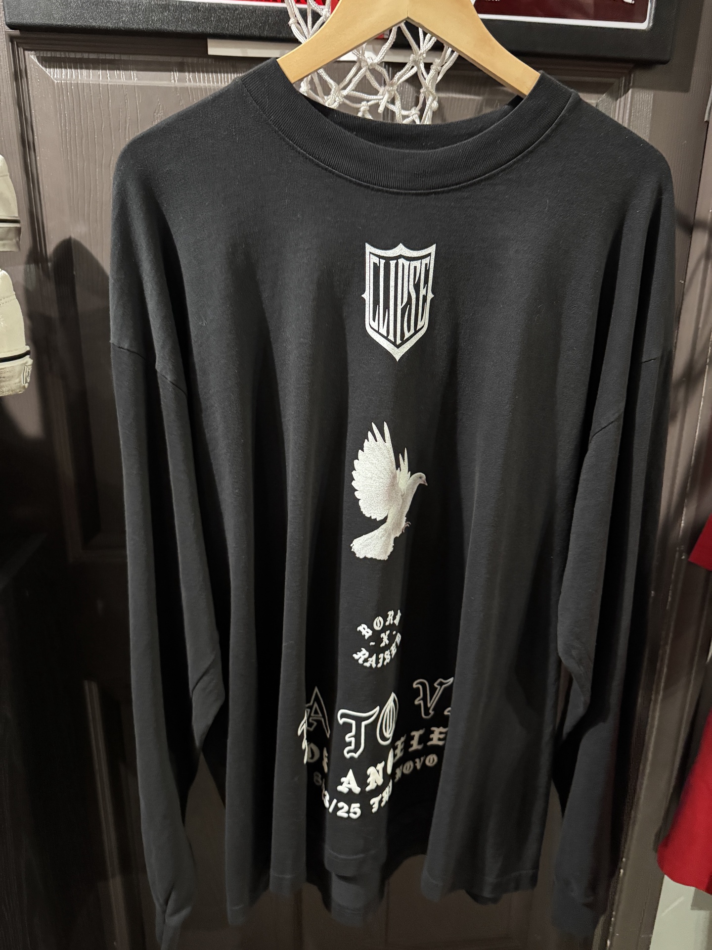 Born x Raised x Clipse Los Angeles to Virgina Long Sleeve