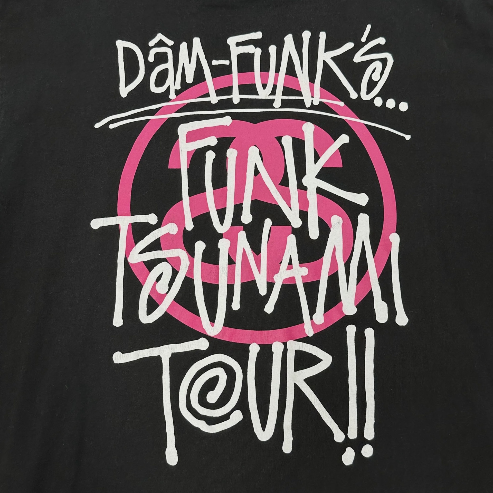 2009 Stüssy x Dam-Funk "Funk Tsunami Tour" tee  • Pre-Owned [2584] - photo 2