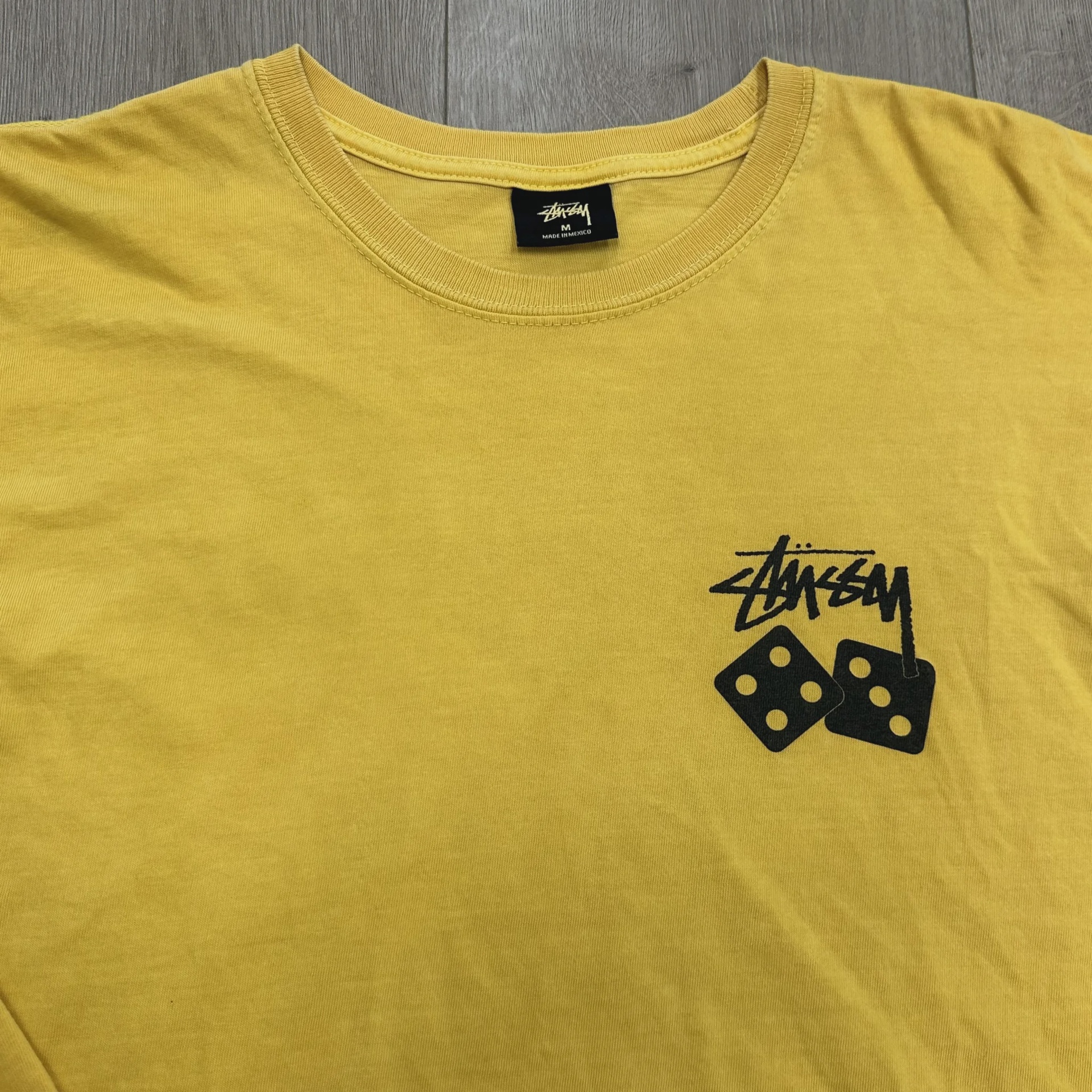 Stüssy Dice Pigment Dyed Long-Sleeve T-Shirt • Pre-Owned [1209] - photo 2
