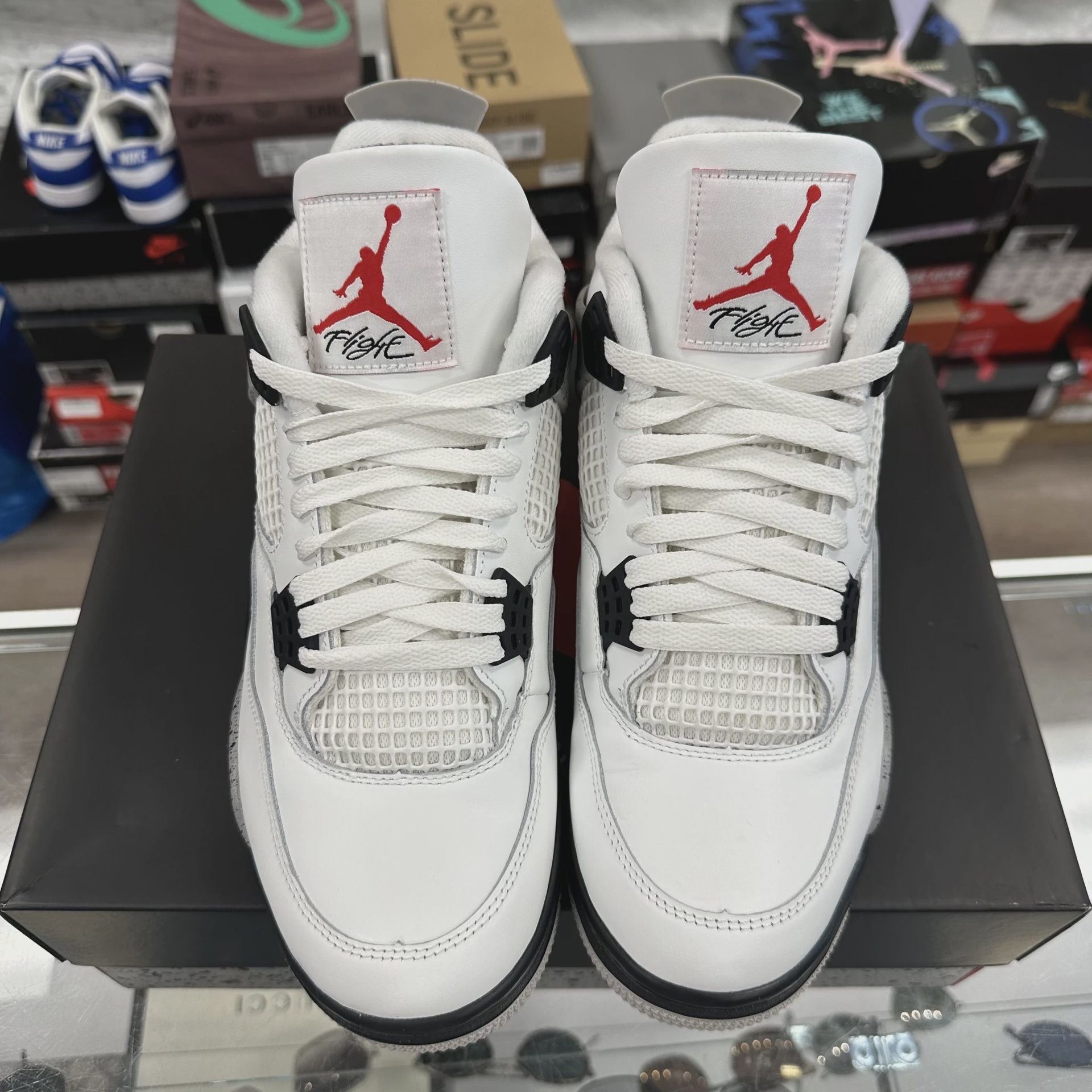 Air Jordan 4 Retro White Cement (2025) • Pre-Owned [9149] - photo 6