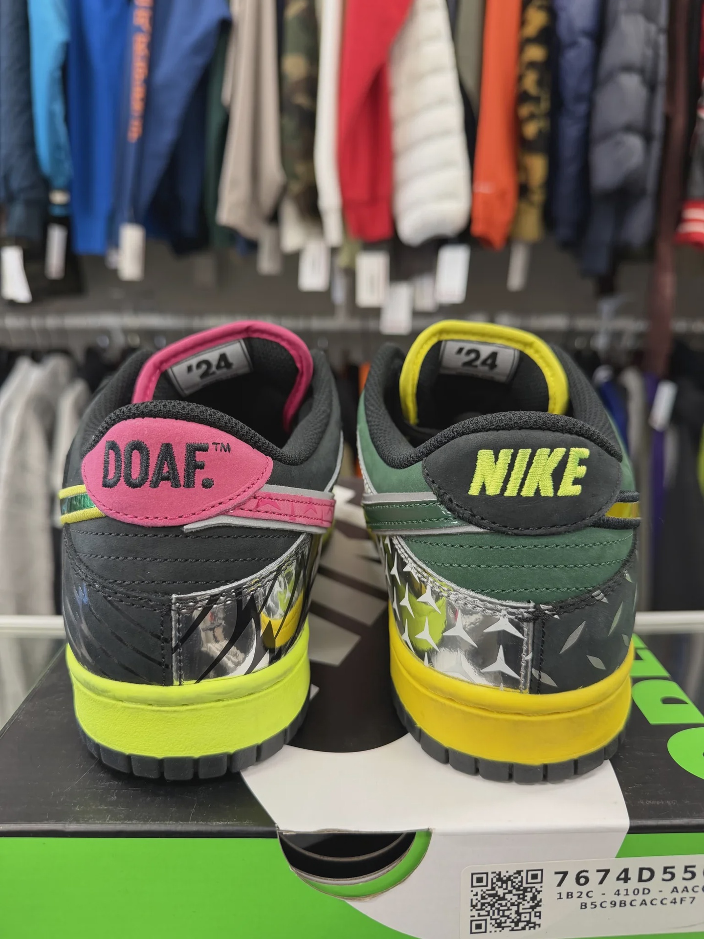 Nike Dunk Low What the Duck Home University of Oregon PE   [3741] - photo 3