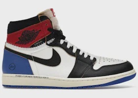Air Jordan 1 Retro High Original SP Fragment  x Union LA Varsity Red Sport Royal Blue • Brand New [3443]