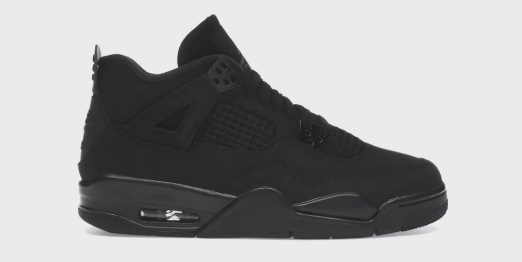 Jordan Jordan 4 Retro Black Cat (2025) (GS) - Size US M 6