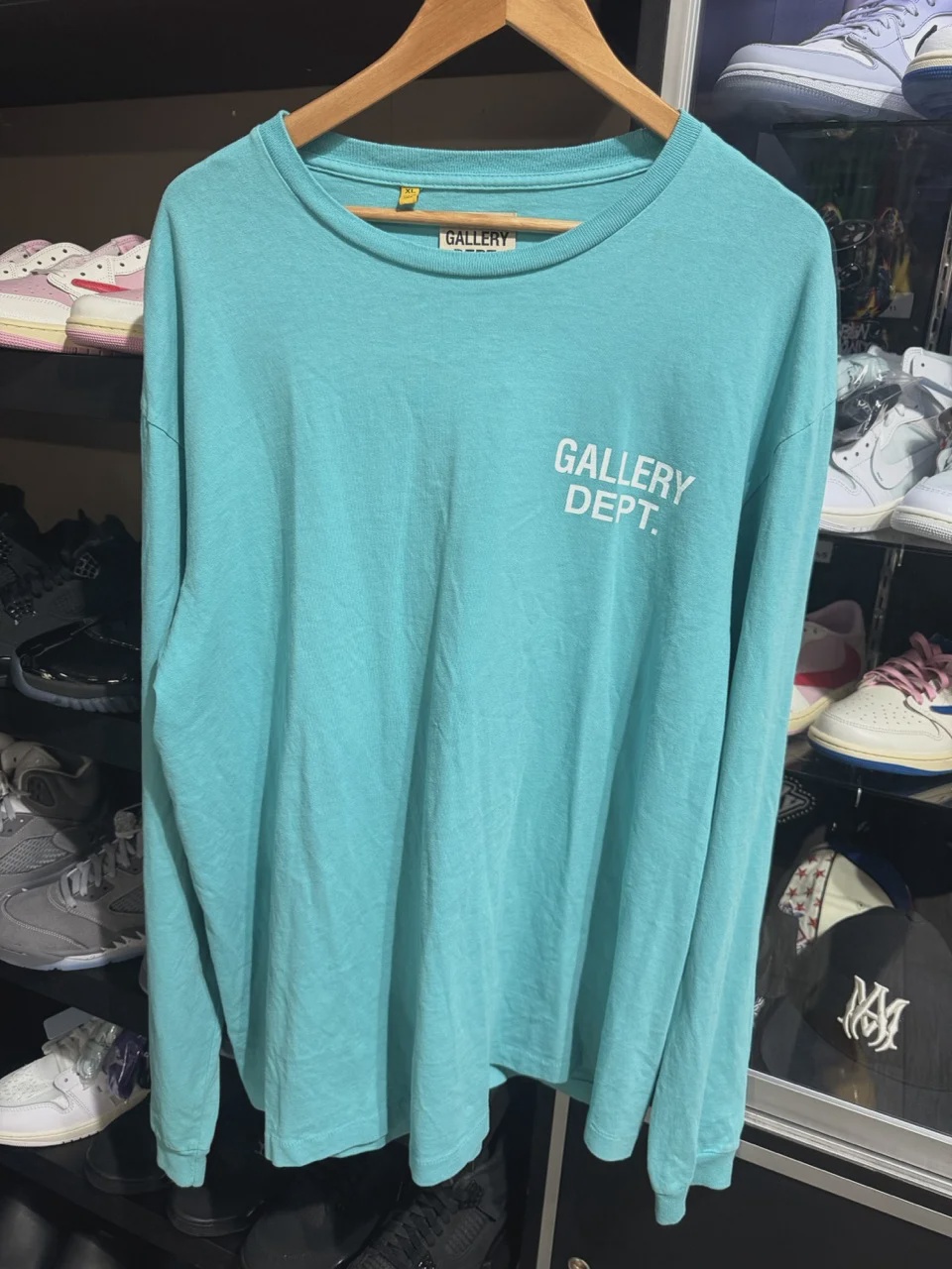 Gallery Dept Teal Tee LS • Pre-Owned [5633]
