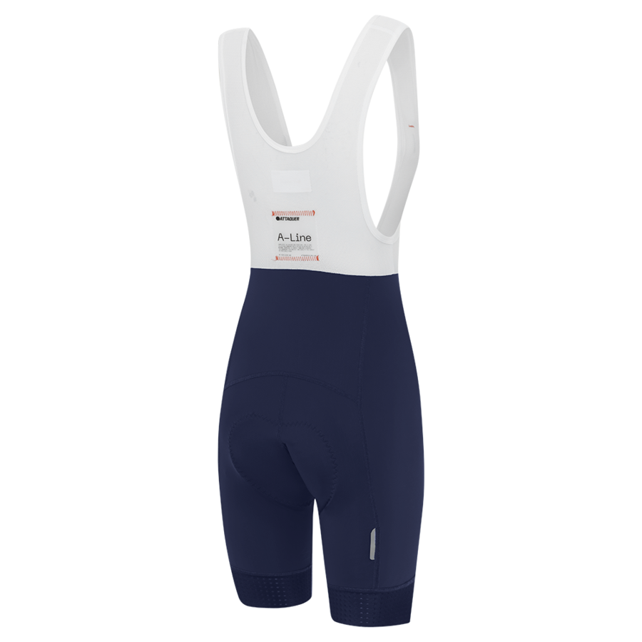 ATQ Womens A-Line Bib Short Navy