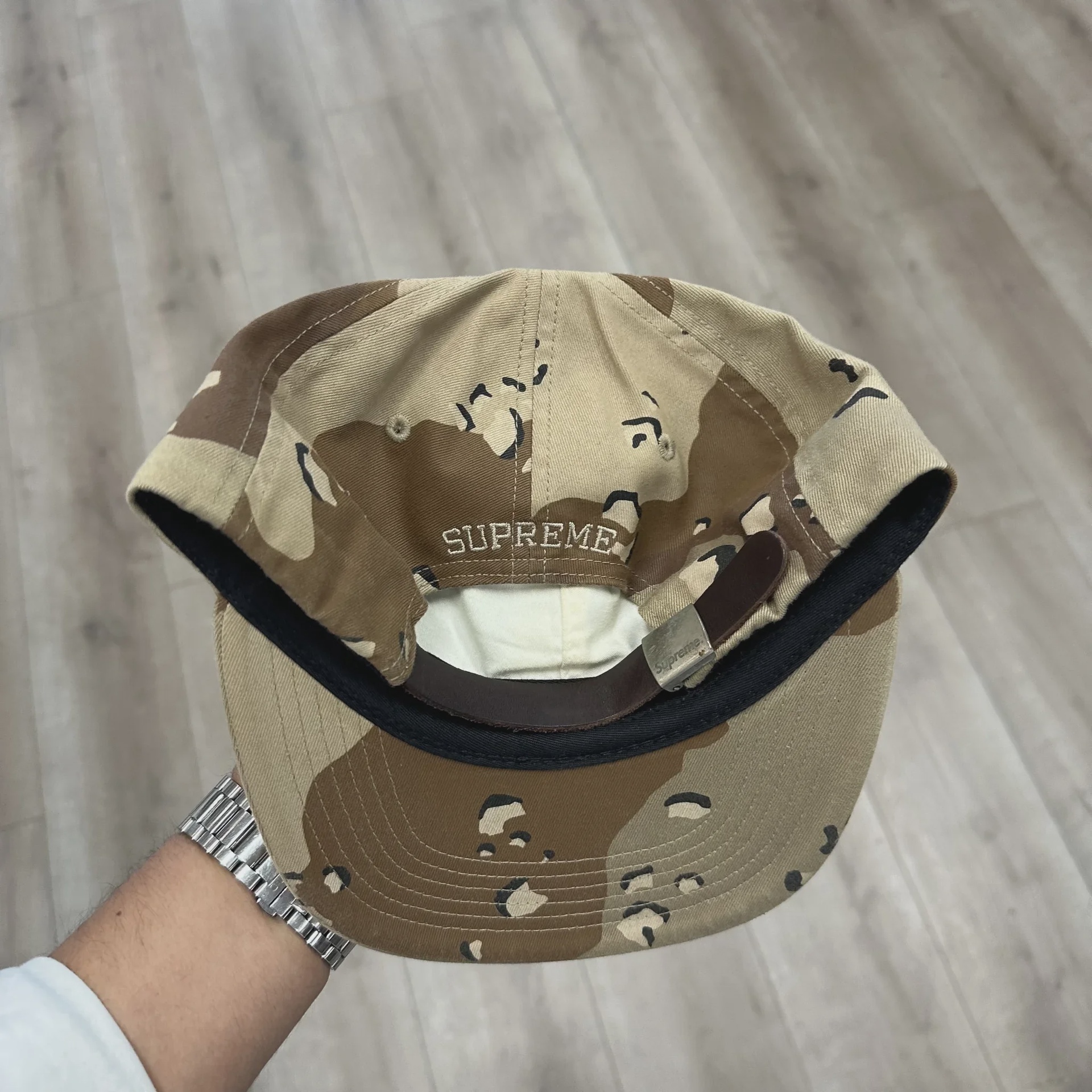 Supreme Tonal S Logo 6-Panel Desert Camo • Pre-Owned [9137] - photo 3