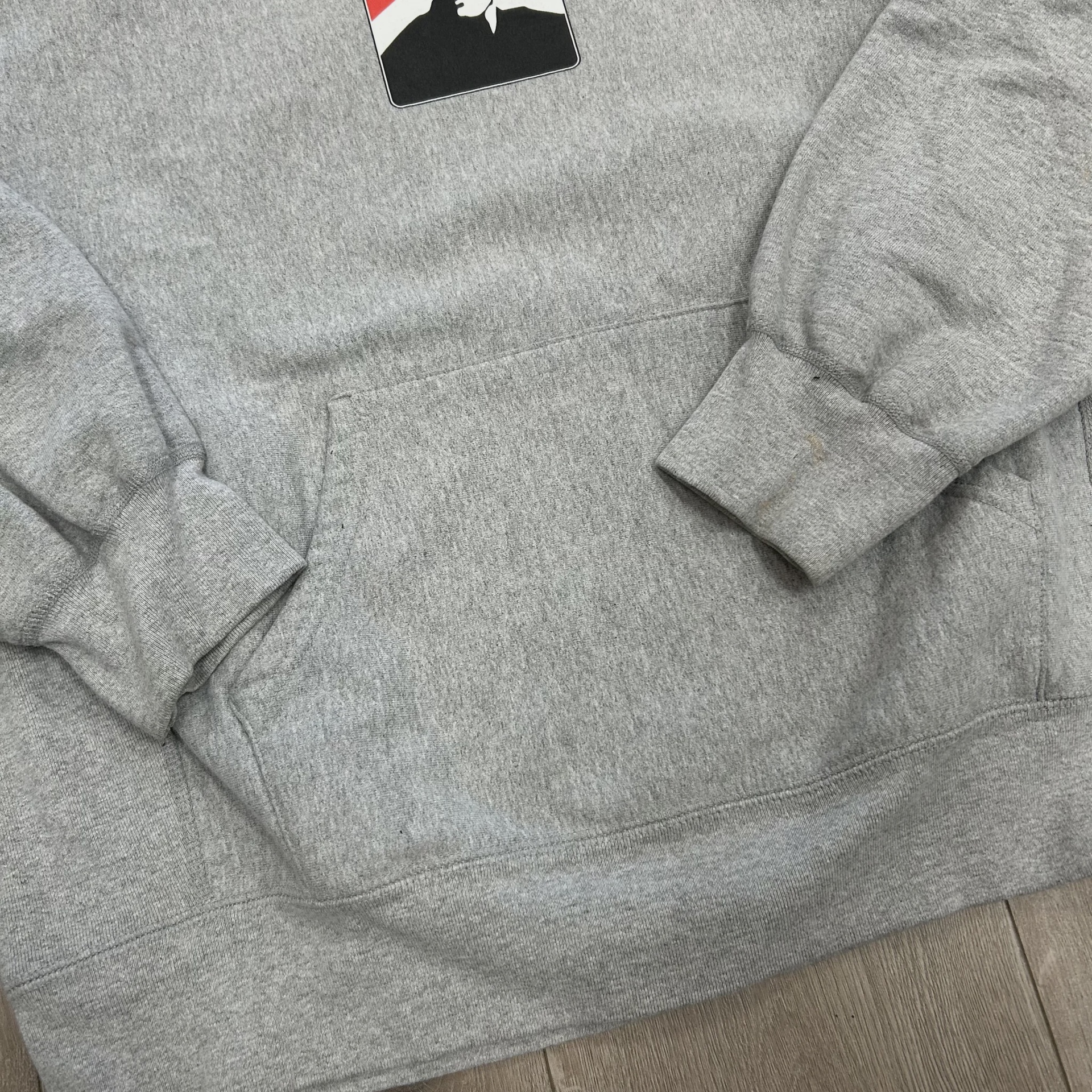 Supreme Portrait Hooded Sweatshirt (FW20) Heather Grey • Pre-Owned [1184] - photo 3