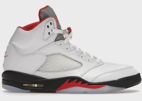 Jordan Air Jordan 5 Retro Fire Red Silver Tongue (2020) - Size US M 10.5