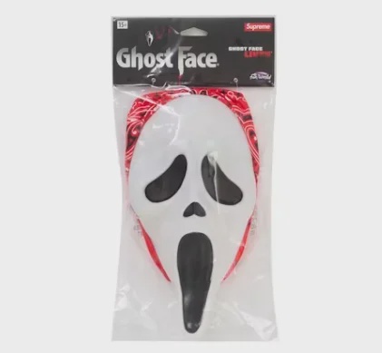 Supreme Supreme Ghostface Mask Red - Size One Size