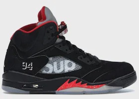 Jordan Air Jordan 5 Retro Supreme Black - Size US M 9.5