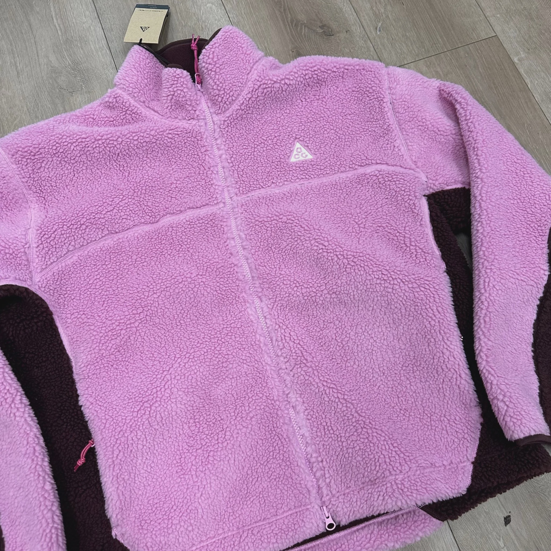 Nike ACG Canwell Glacier Windproof Jacket Pink/Burgundy/Black • Brand New [8778] - photo 2