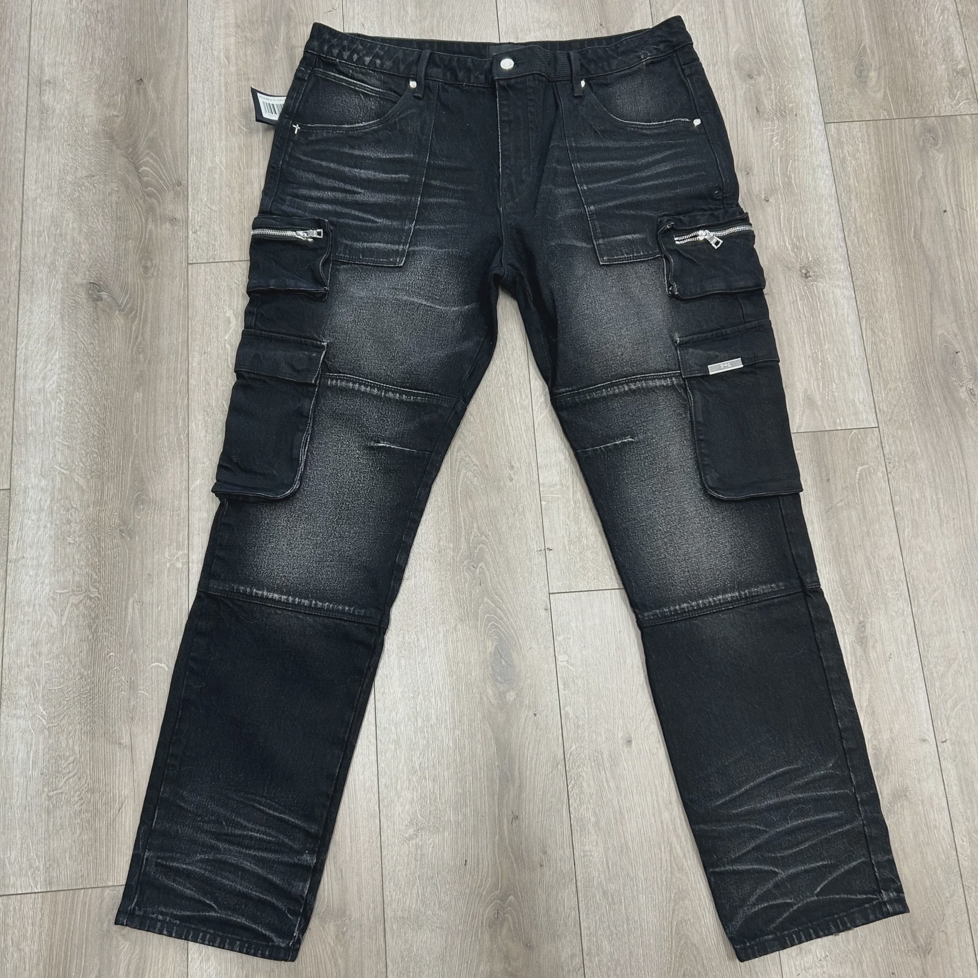 RTA RtA Slate Cargo Skinny Jeans - Size 42
