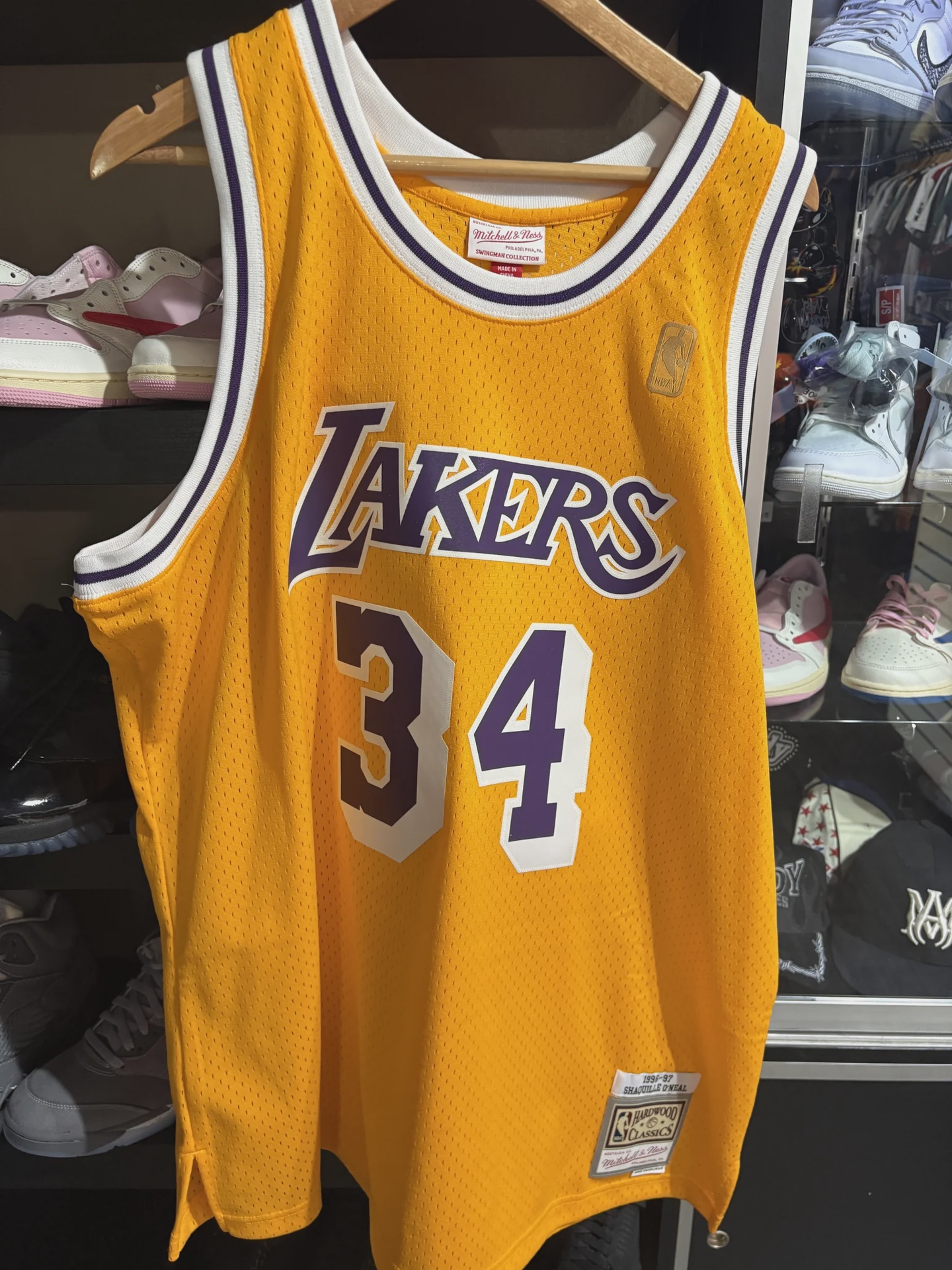 Mitchell & Ness Low Angeles O’Neal Jersey L • Pre-Owned [1261] - photo 1