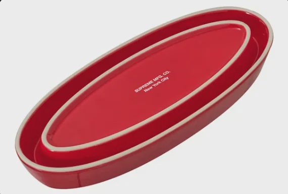 Supreme Oval Tray Red • Brand New [0183] - photo 4