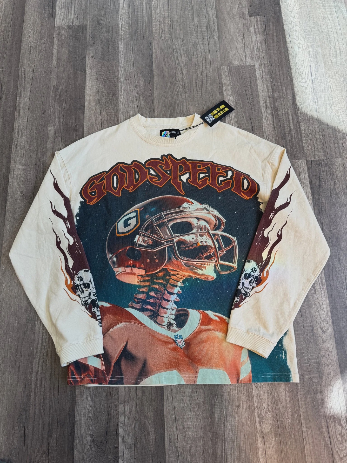 Godspeed Morale L/S Bone M • Brand New [1397] - photo 1