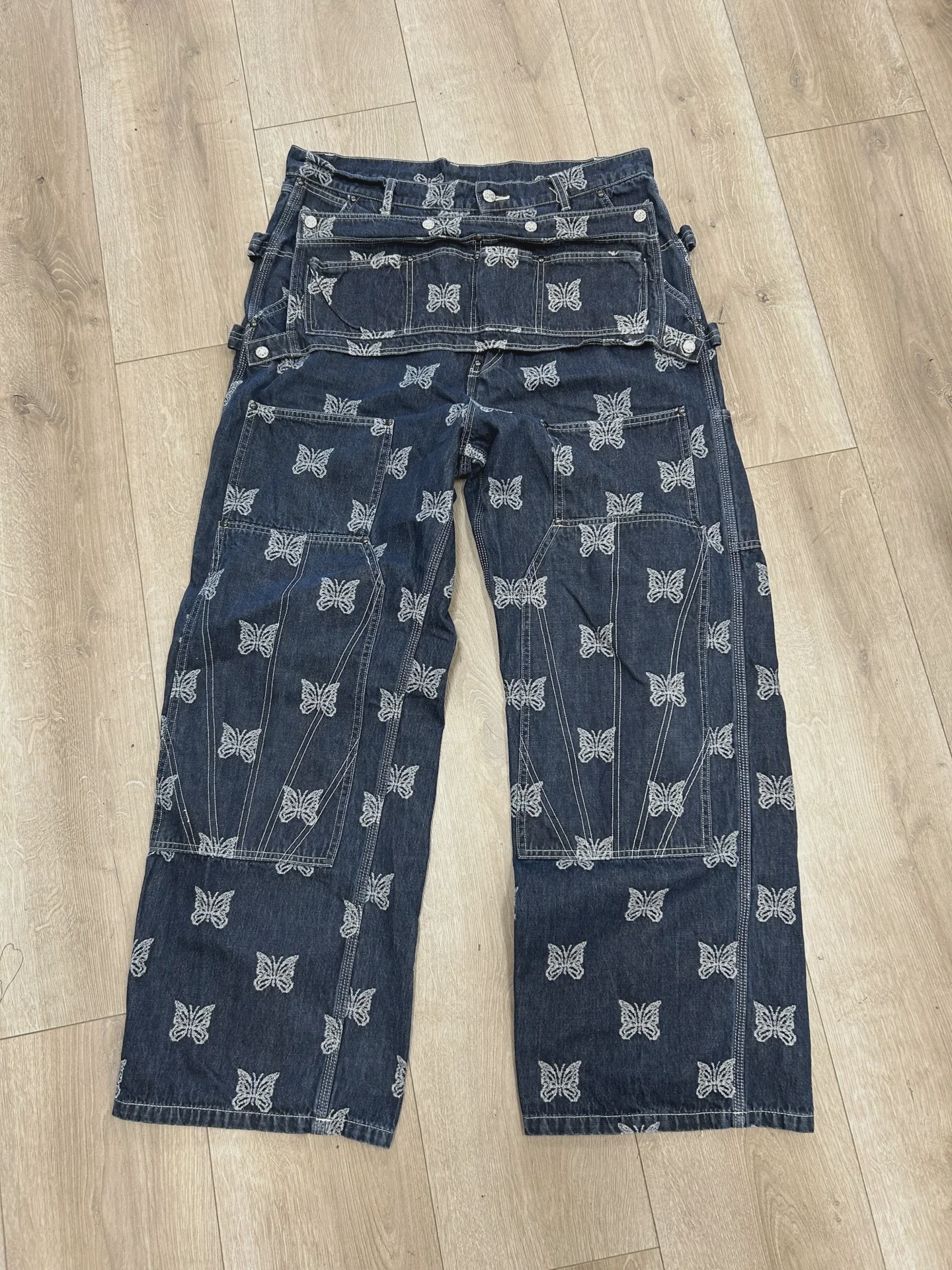 Needles Apron Pants in 10oz Denim - photo 1