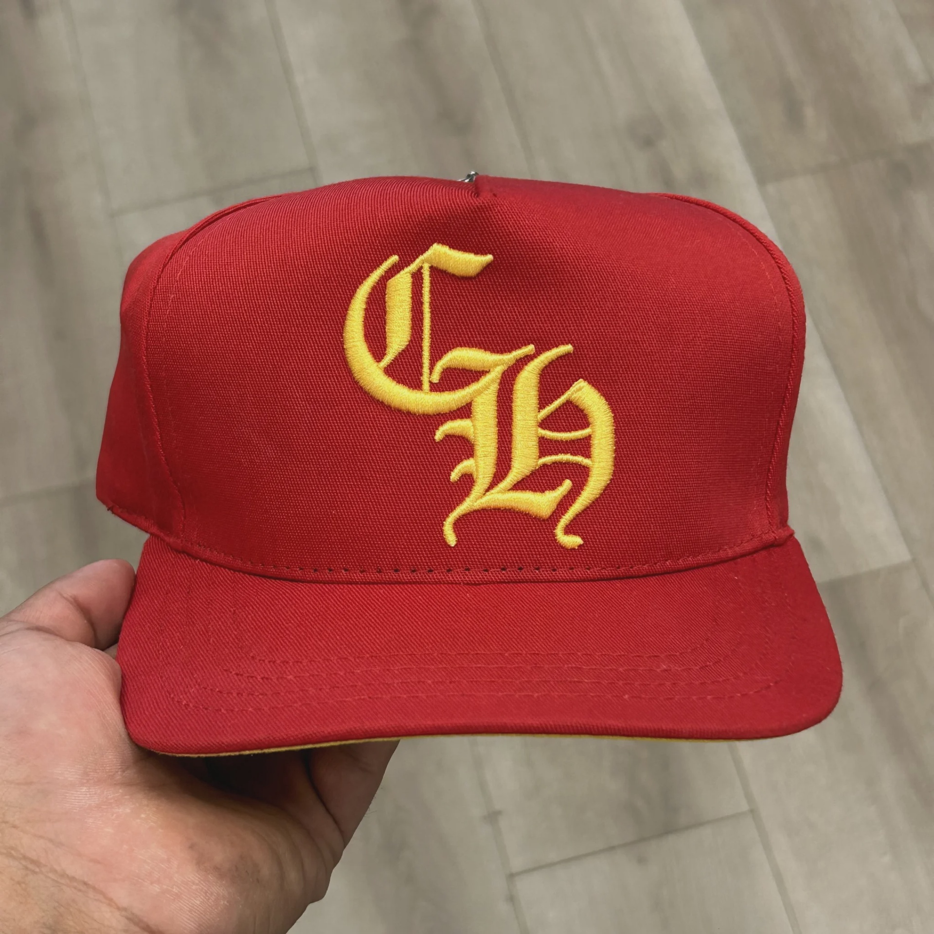 Chrome Hearts Baseball Hat 'Red/Yellow' • Pre-Owned [1013] - photo 1