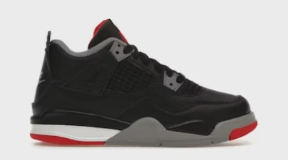 Jordan 4 Retro Bred Reimagined (GS) • Brand New [0170]