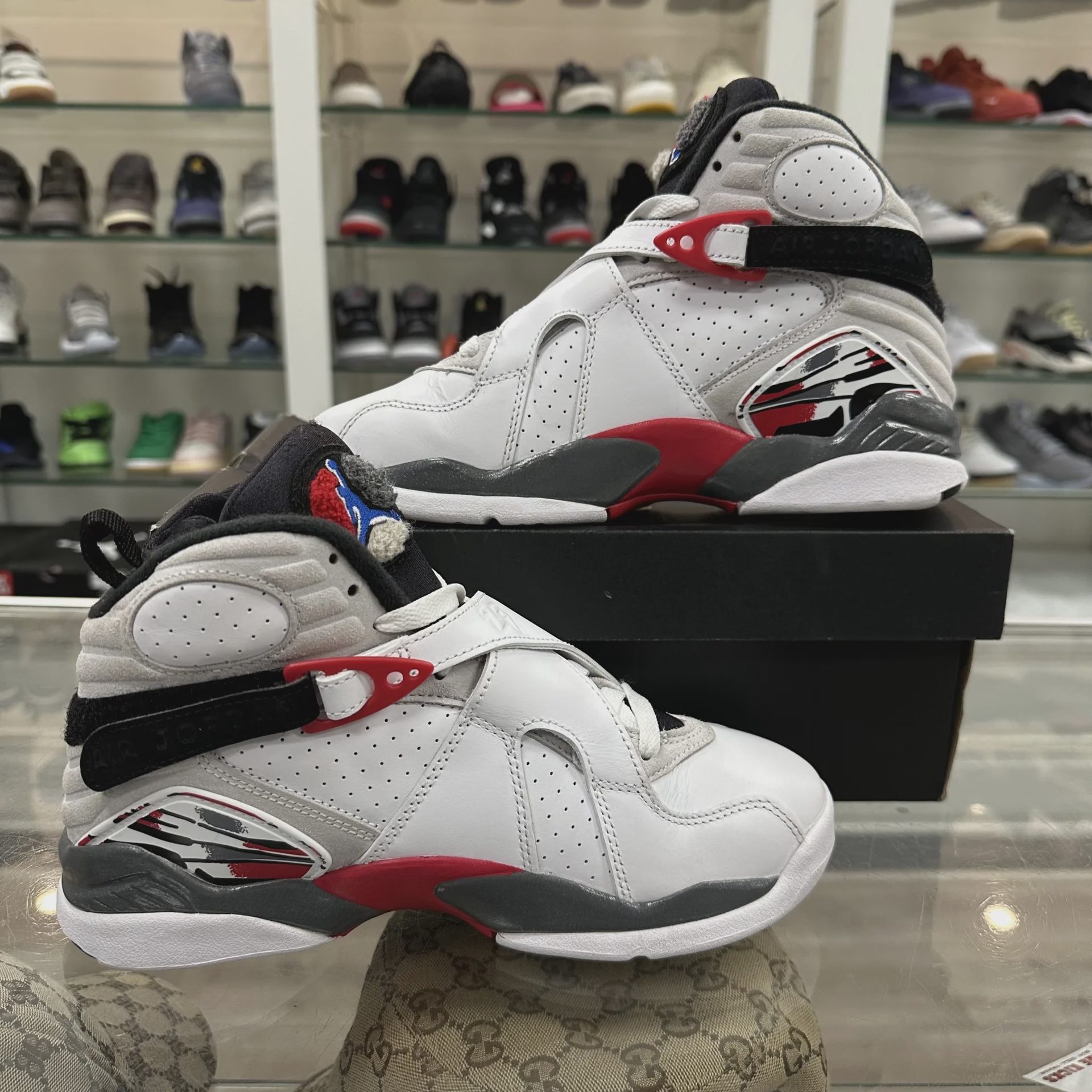 Air Jordan 8 Retro White True Red (2025) (Grade School) • Pre-Owned [5798] - photo 3