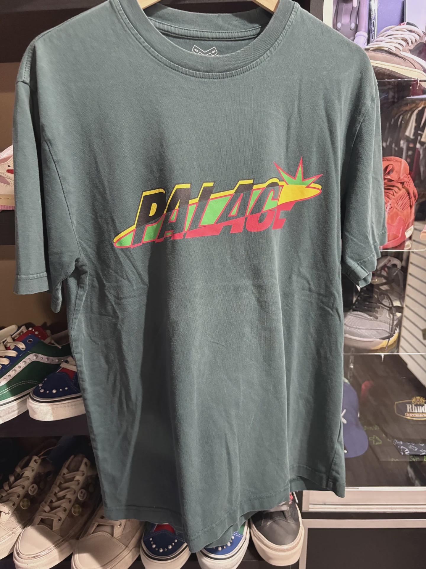 Palace Palace Green Tee - Size M