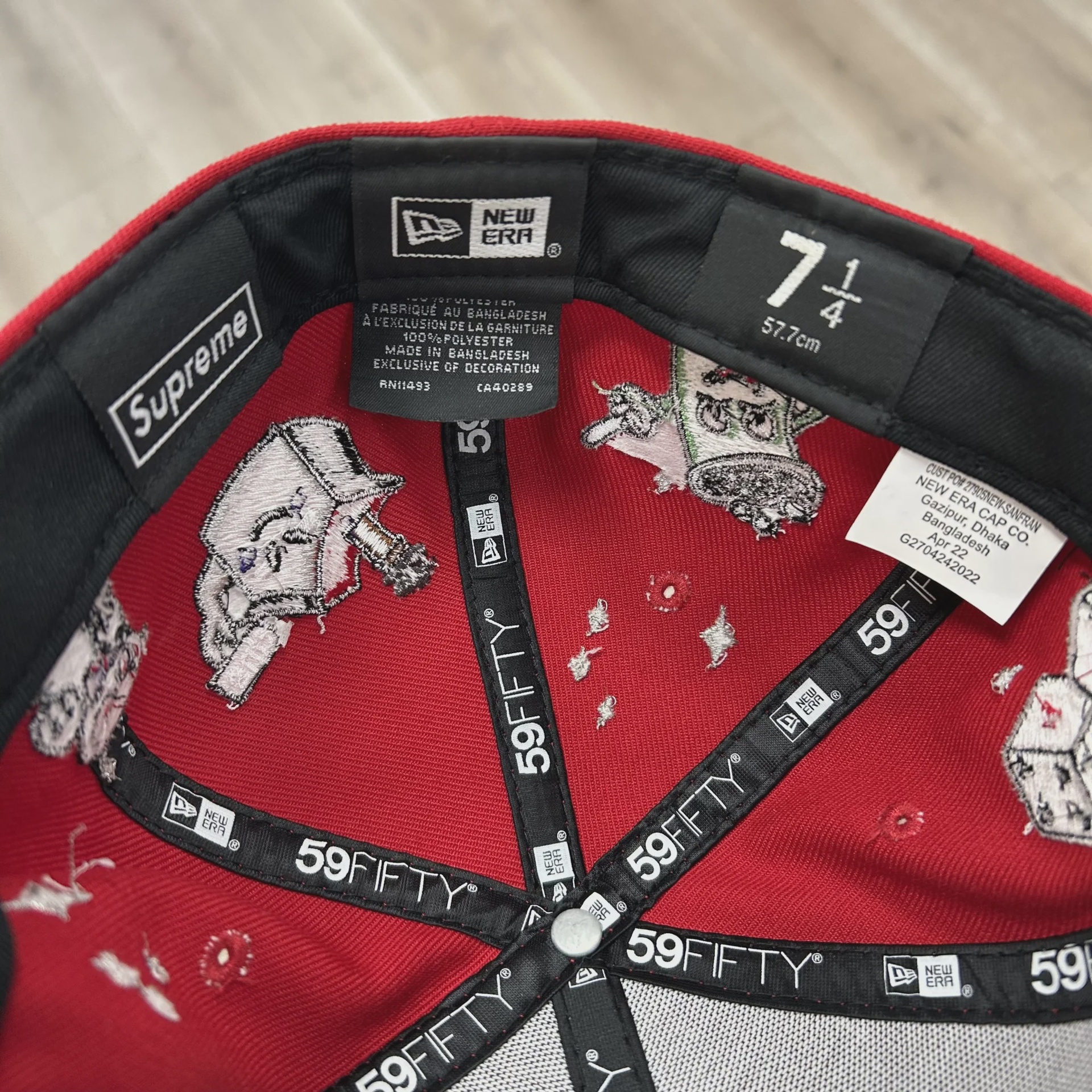Supreme Characters S Logo New Era Fitted Hat  • Pre-Owned [0897] - photo 2