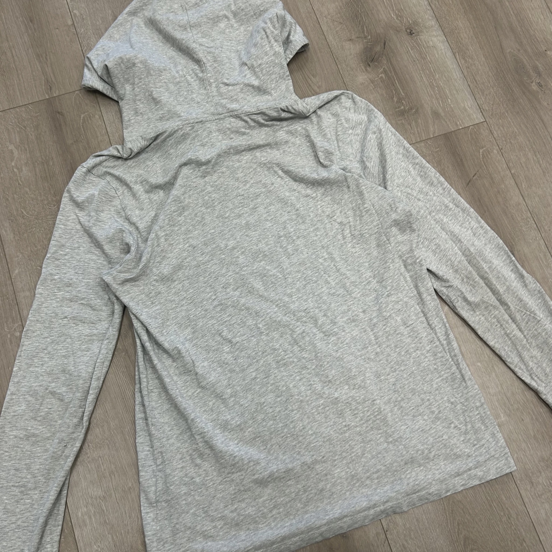 Balmain Grey Coin Logo Hoodie • Pre-Owned [9964] 2