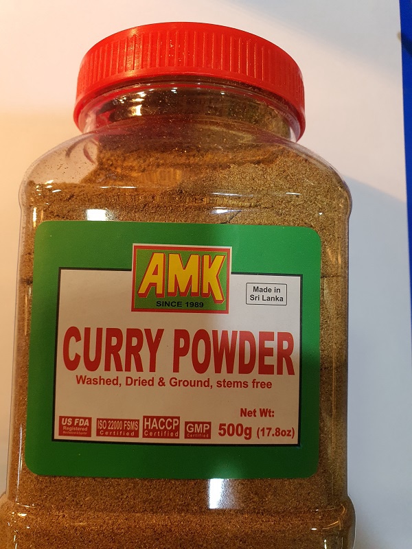 Amk Raw Curry Powder 500g ****