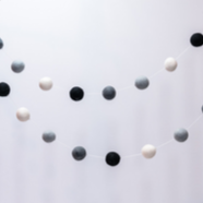 FELT BALL GARLAND