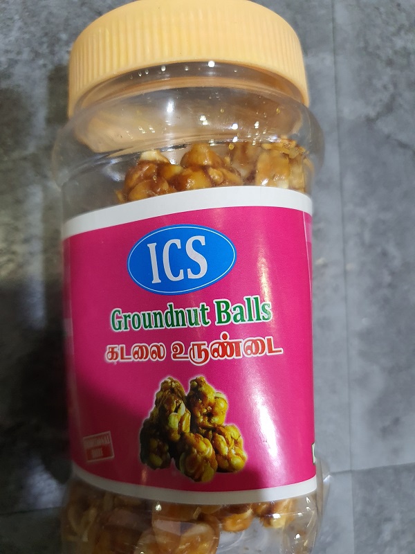 ICS Ground Nut (Peanut Ball) Jar 200gm
