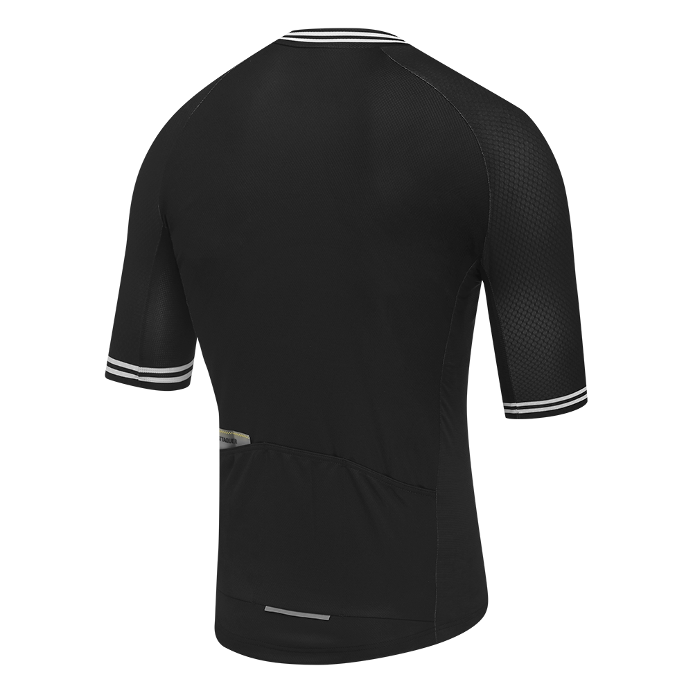 ATQ Mens All Day Outliner SS Jersey Black