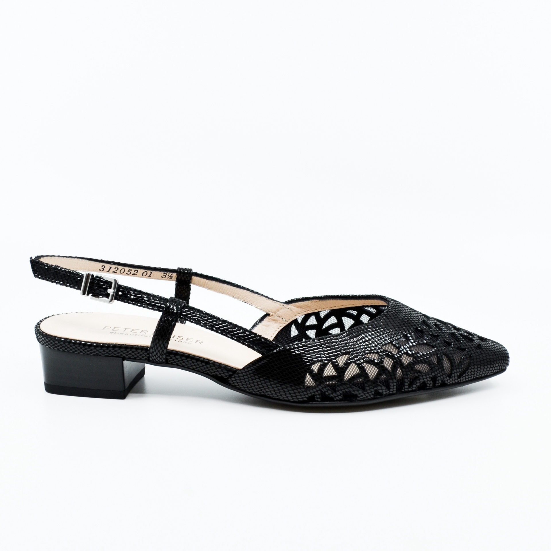 Lady Couture Kara 0.75” Block Heel Flats in Red