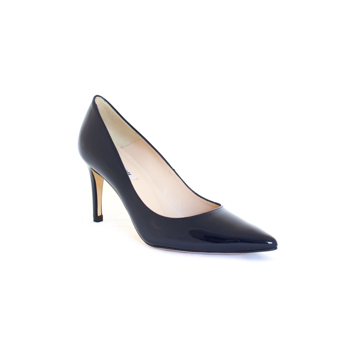 lk bennett floret navy suede