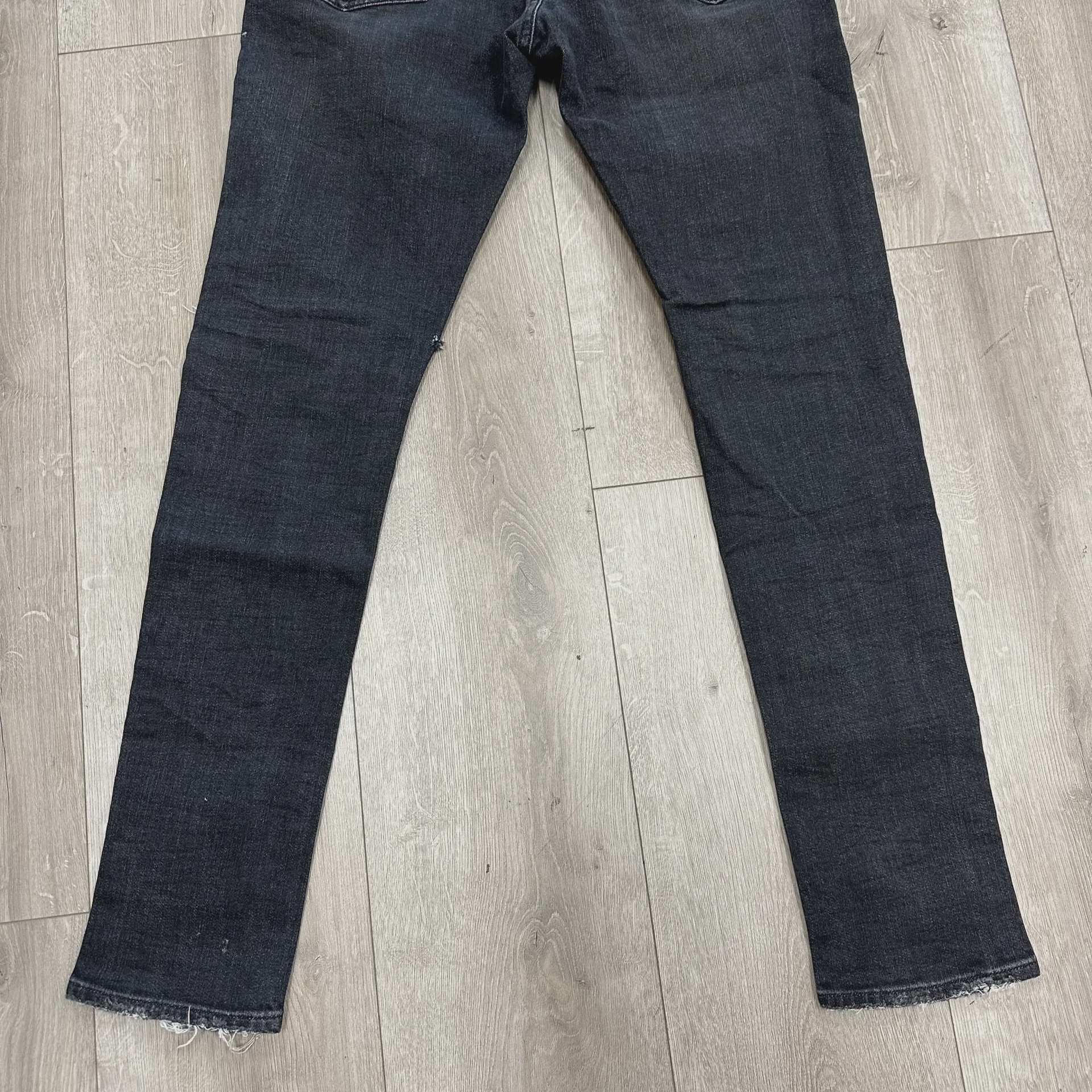 Purple Brand Black Skinny Paint Splatter • Pre-Owned [6134] - photo 9