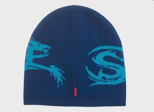 Supreme Dragon Beanie (FW26) Blue • Brand New [5642] - photo 2