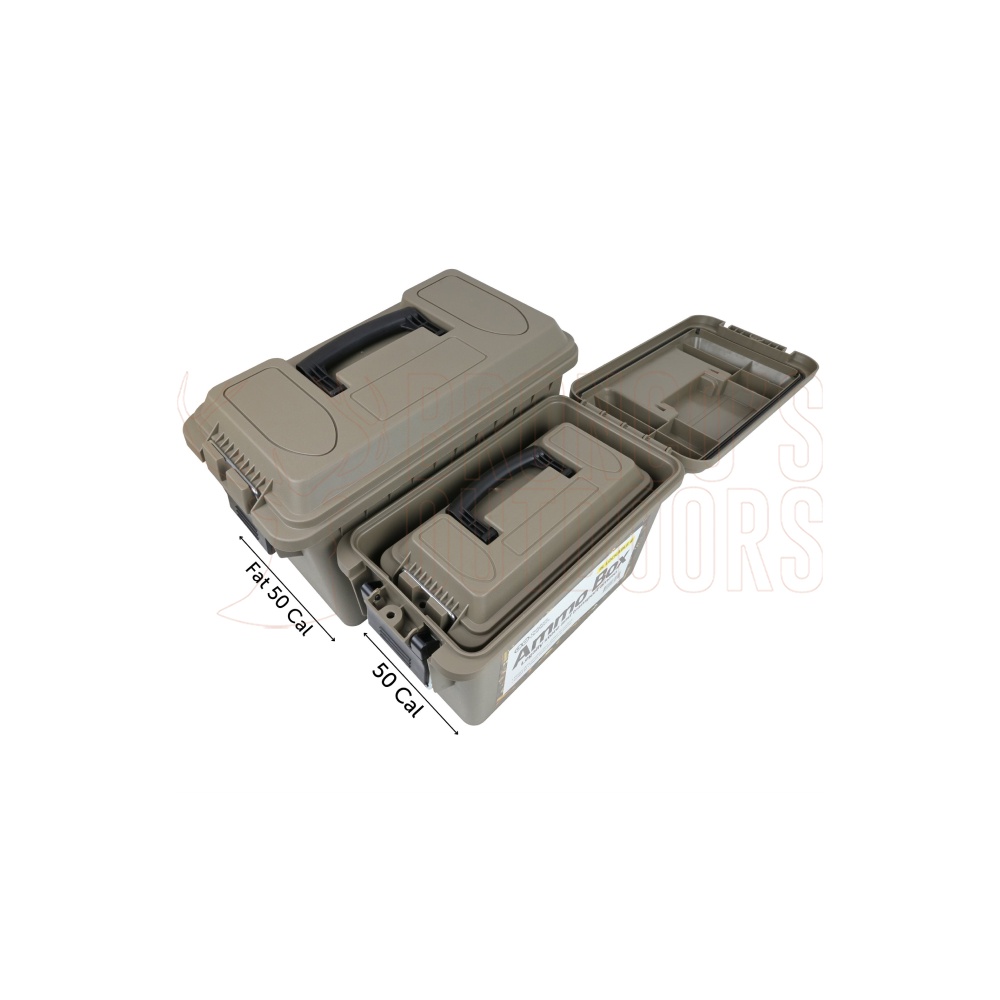 Outdoor Outfitters Fat 50 Cal Polymer Lockable Ammo Box 16L